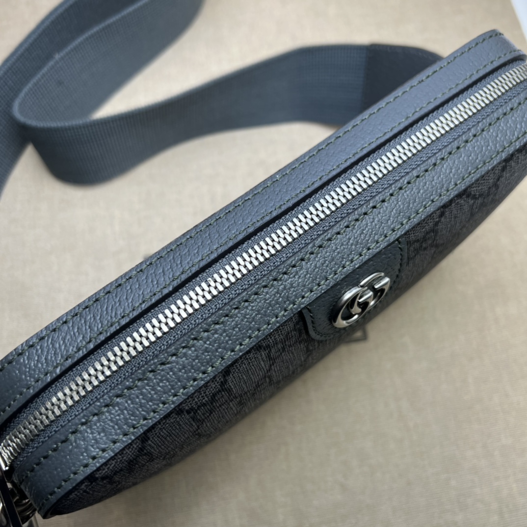 Bagsaaa Gvc*1 Ophidia Crossbody Bag Grey - 23.5*16*4.5CM