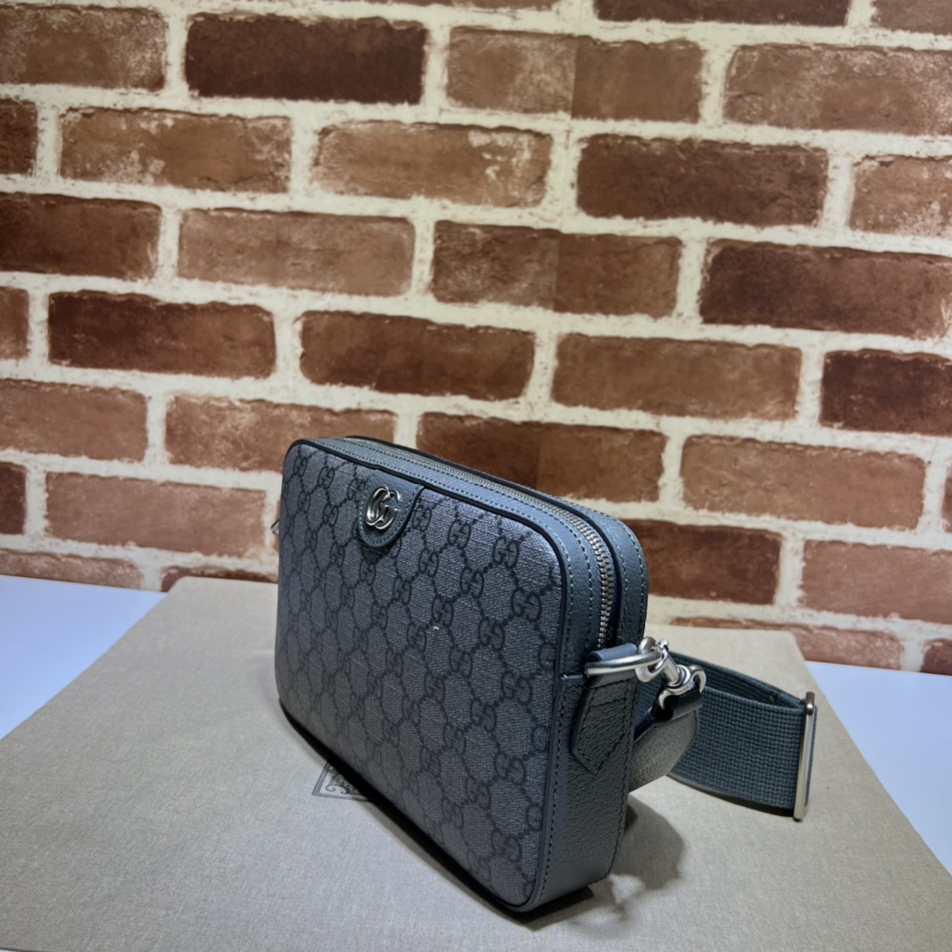 Bagsaaa Gvc*1 Ophidia Crossbody Bag Grey - 23.5*16*4.5CM