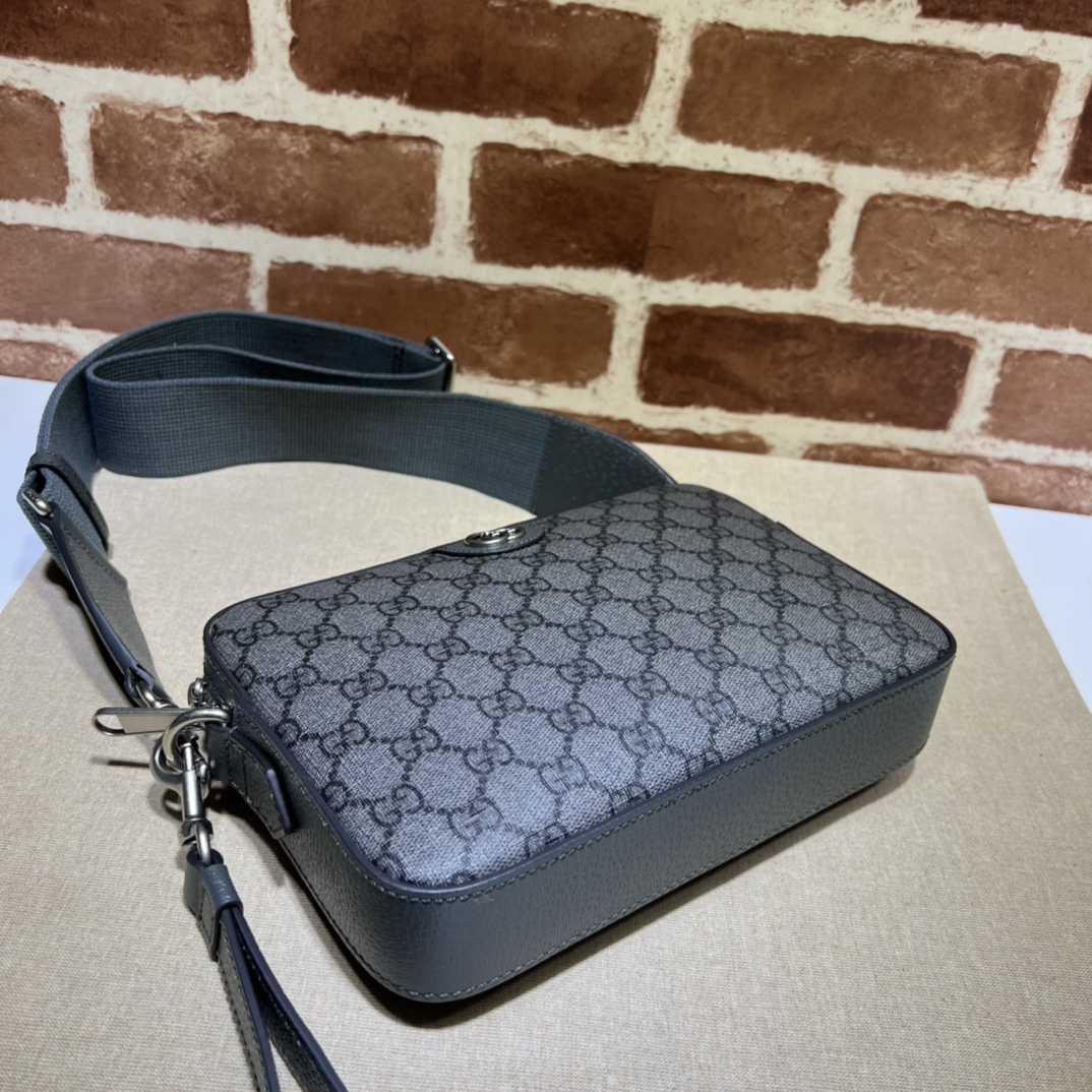 Bagsaaa Gvc*1 Ophidia Crossbody Bag Grey - 23.5*16*4.5CM