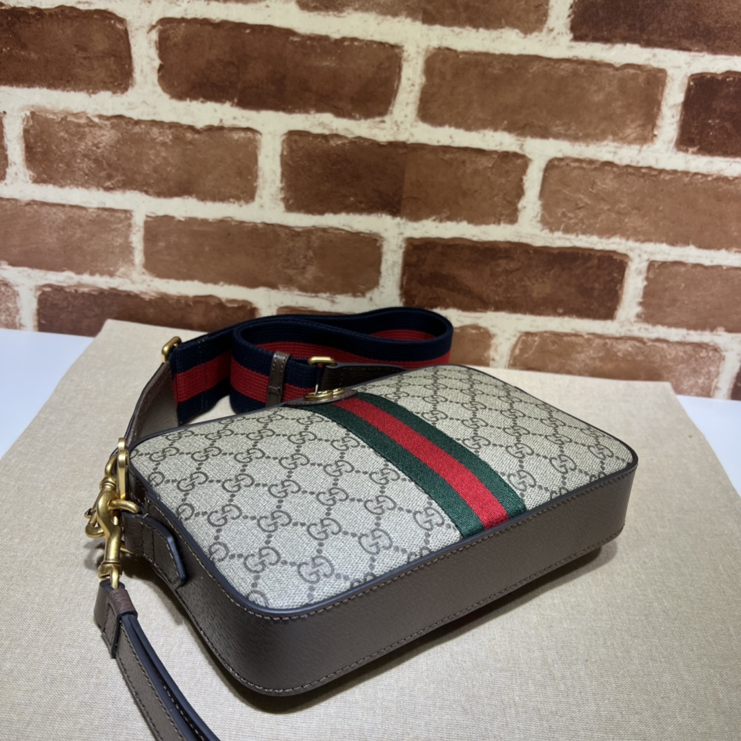Bagsaaa Gvc*1 Ophidia Crossbody Bag Beige - 23.5*16*4.5CM