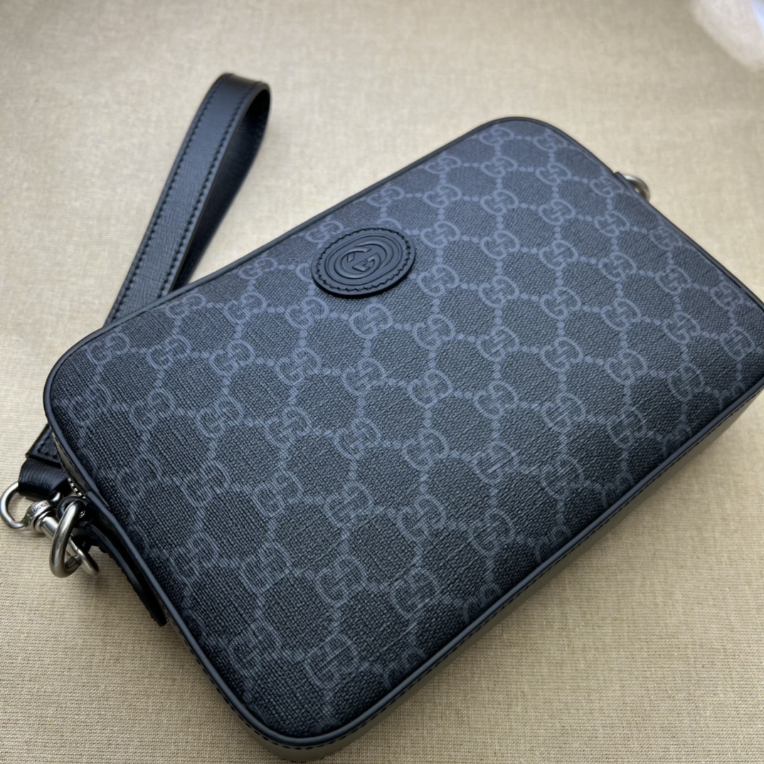 Bagsaaa Gvc*1 Ophidia Crossbody Bag Black - 23.5*16*4.5CM
