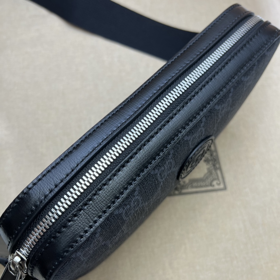 Bagsaaa Gvc*1 Ophidia Crossbody Bag Black - 23.5*16*4.5CM