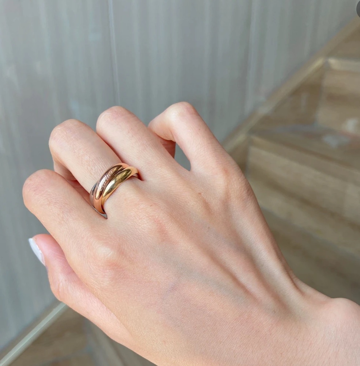 Bagsaaa Ca*t1er Trinity Ring