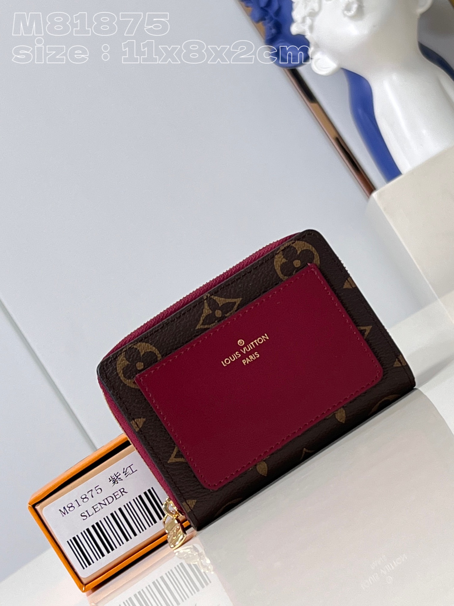 Bagsaaa L0vis Vvtt0n Lou Wallet Monogram - M81875 - 11*8*2cm