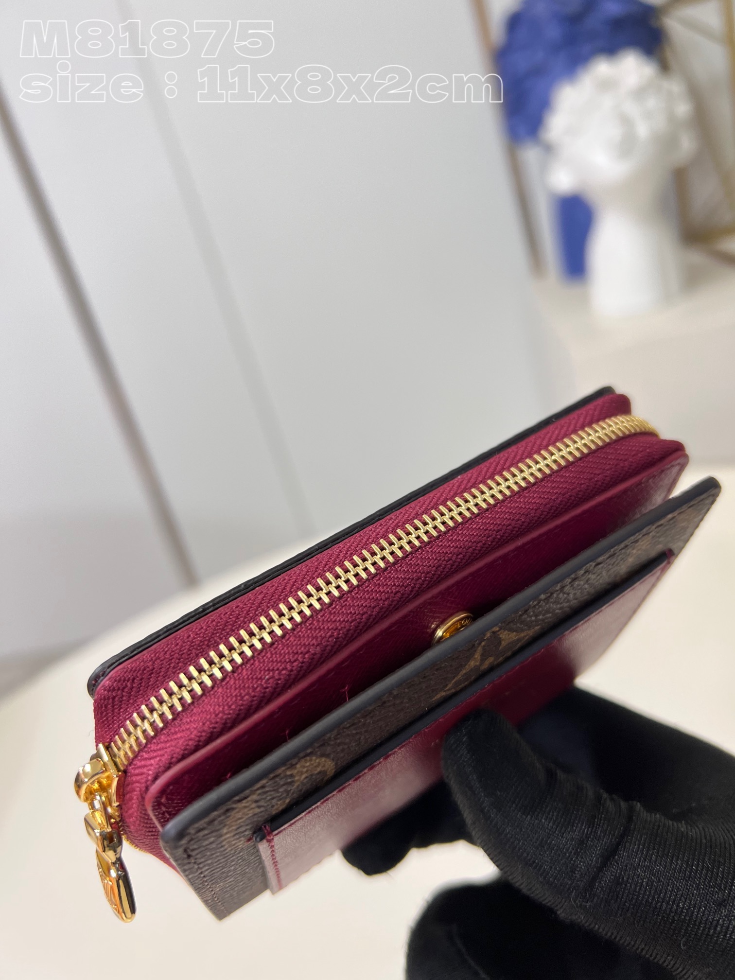 Bagsaaa L0vis Vvtt0n Lou Wallet Monogram - M81875 - 11*8*2cm