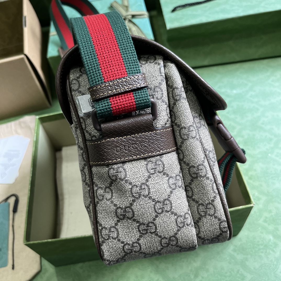 Bagsaaa Gvc*1 GG Messenger Bag Beige & Ebony - 27*20*10cm