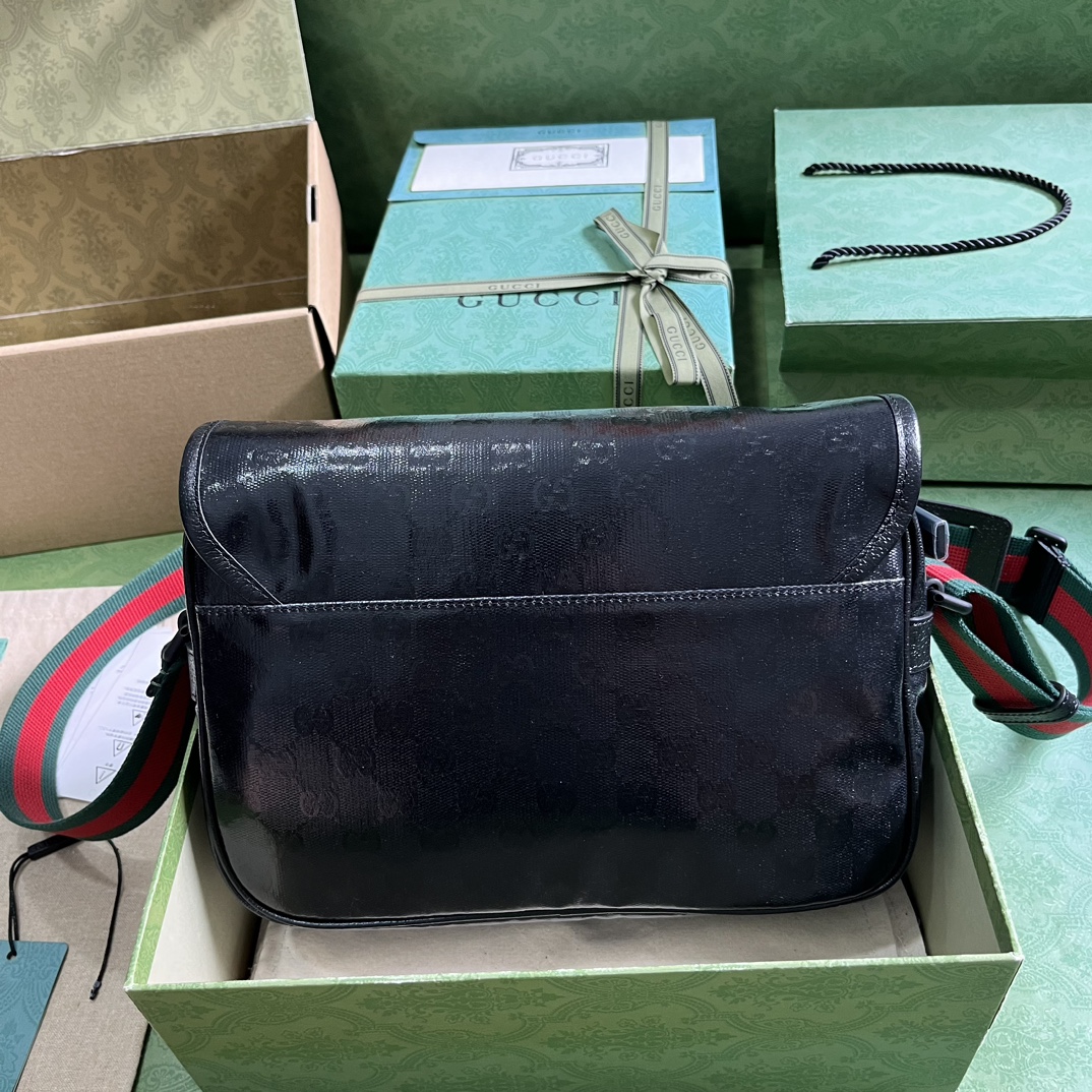 Bagsaaa Gvc*1 GG Messenger Bag Black - 27*20*10cm