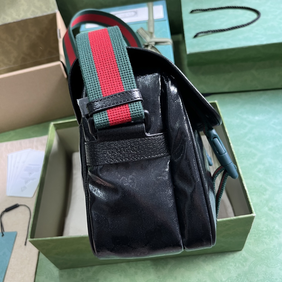 Bagsaaa Gvc*1 GG Messenger Bag Black - 27*20*10cm