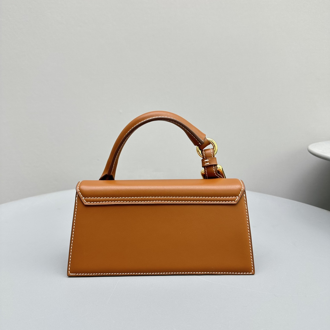 Bagsaaa Jacquemus chiquito crossbody bag brown - 21*10*6CM
