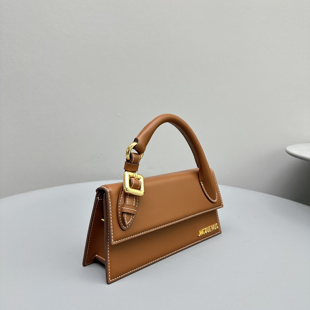 Bagsaaa Jacquemus chiquito crossbody bag brown - 21*10*6CM