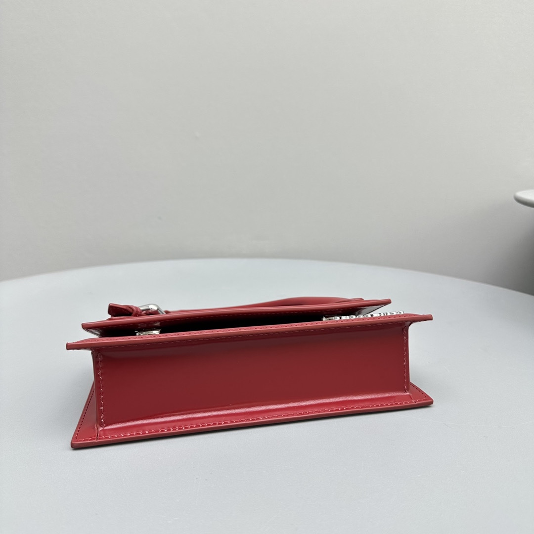 Bagsaaa Jacquemus chiquito crossbody bag red - 21*10*6CM