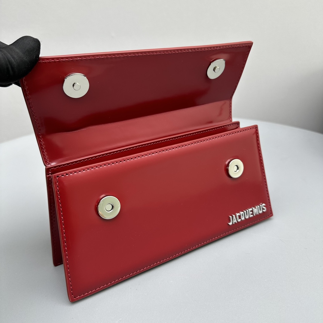 Bagsaaa Jacquemus chiquito crossbody bag red - 21*10*6CM