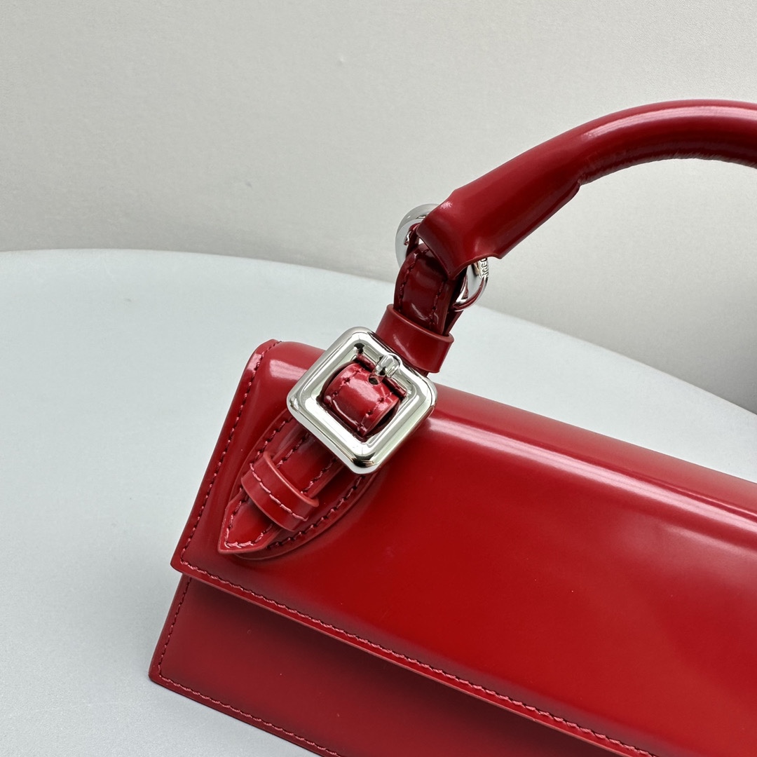 Bagsaaa Jacquemus chiquito crossbody bag red - 21*10*6CM