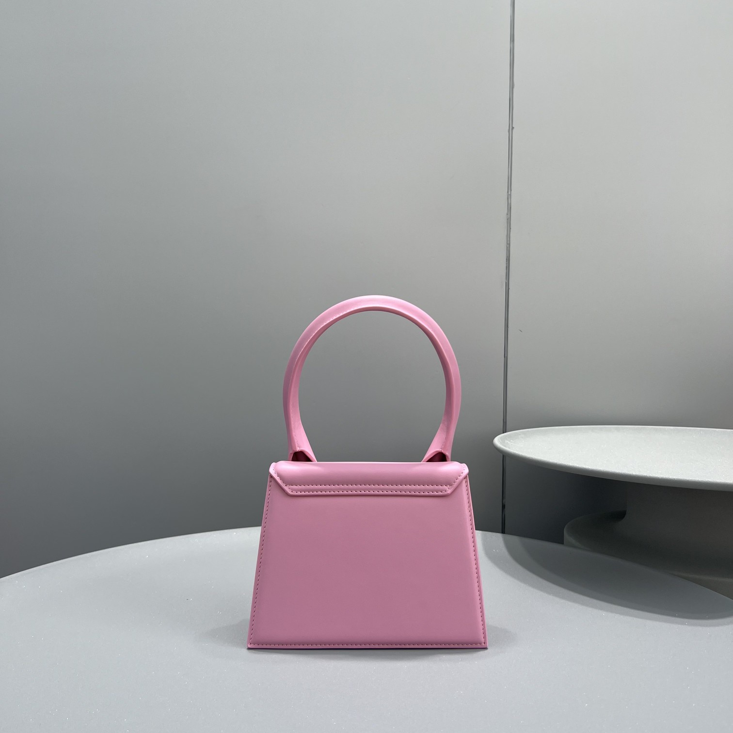 Bagsaaa Jacuqemus Le Chiquito Moyen Bag In Pink 18*15.5*8CM