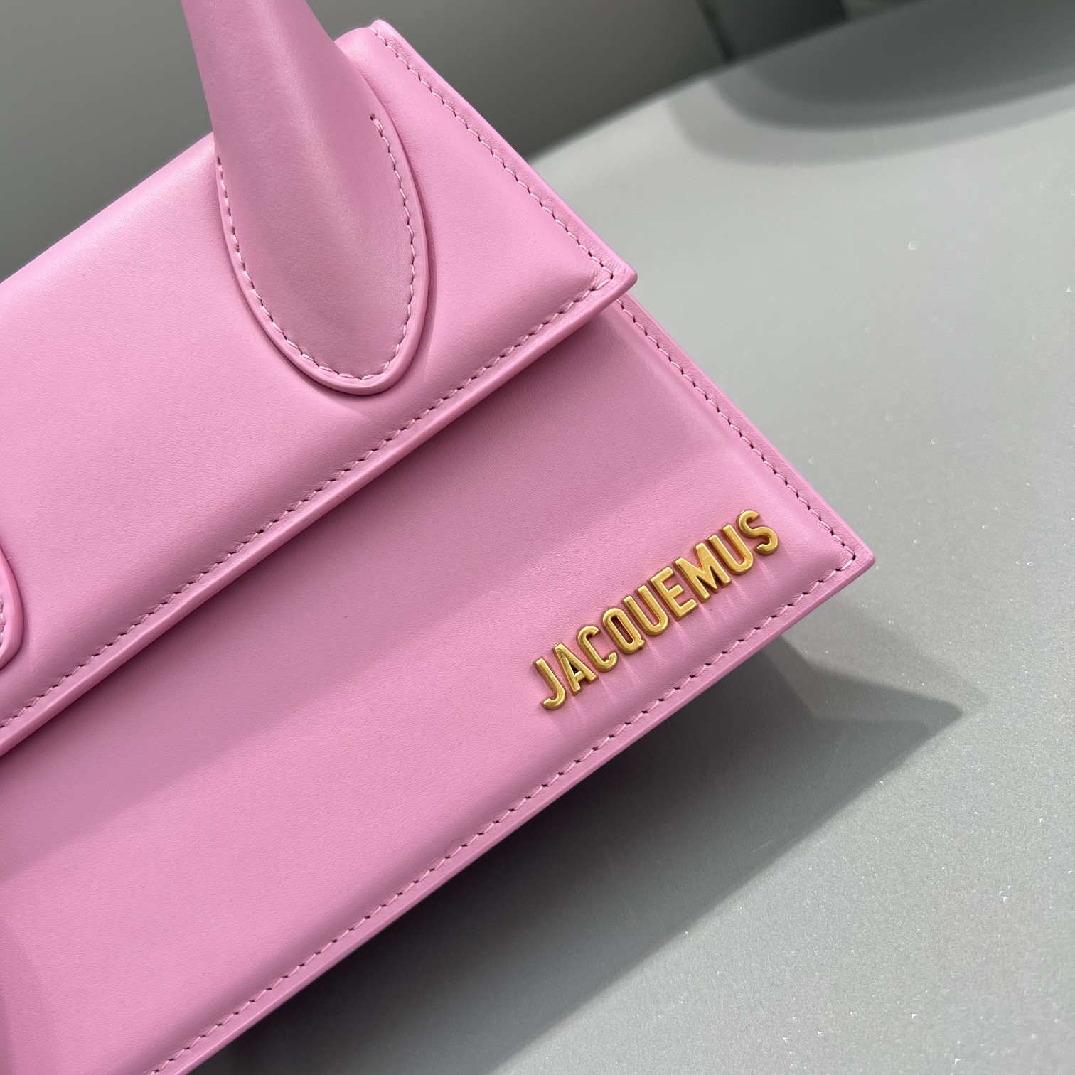Bagsaaa Jacuqemus Le Chiquito Moyen Bag In Pink 18*15.5*8CM