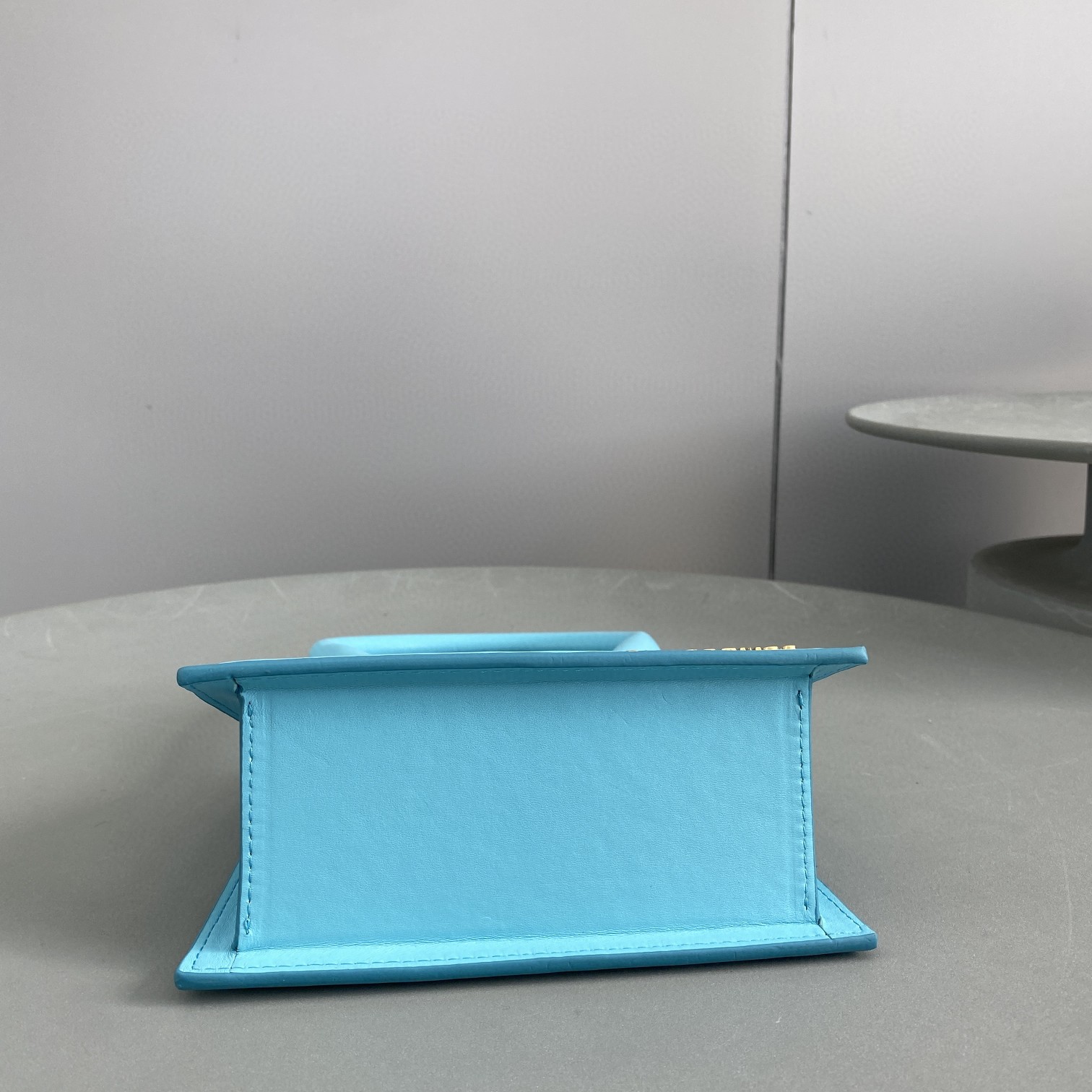 Bagsaaa Jacuqemus Le Chiquito Moyen Bag In Blue 18*15.5*8CM