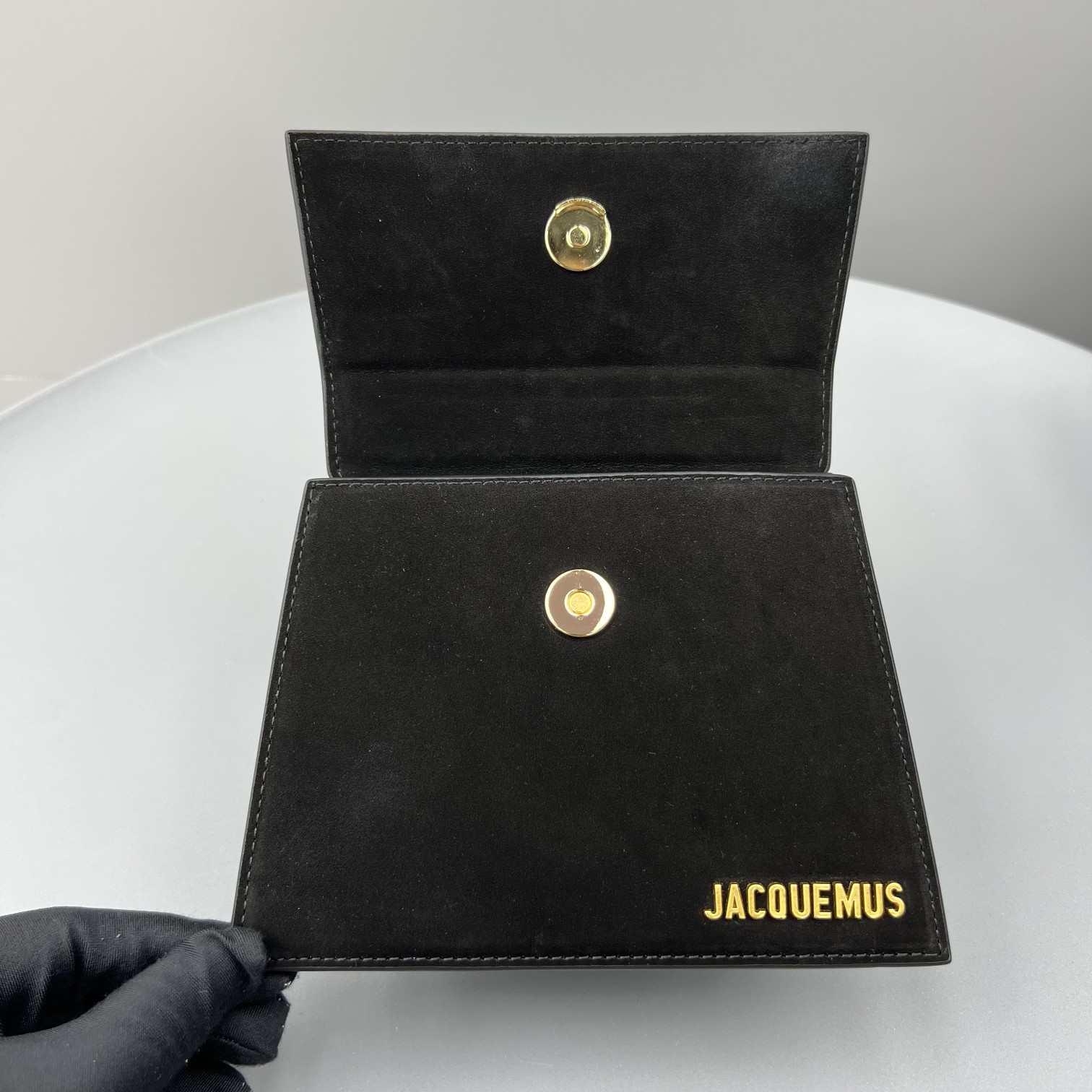 Bagsaaa Jacuqemus Le Chiquito Moyen Bag In Black Velvet 18*15.5*8CM