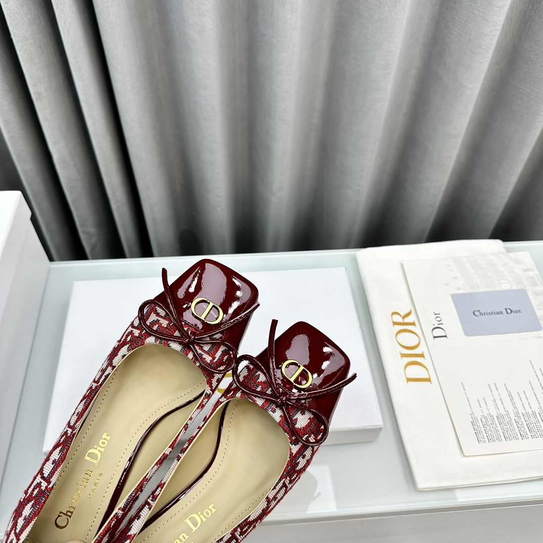 Bagsaaa D10r Oblique Red Heels