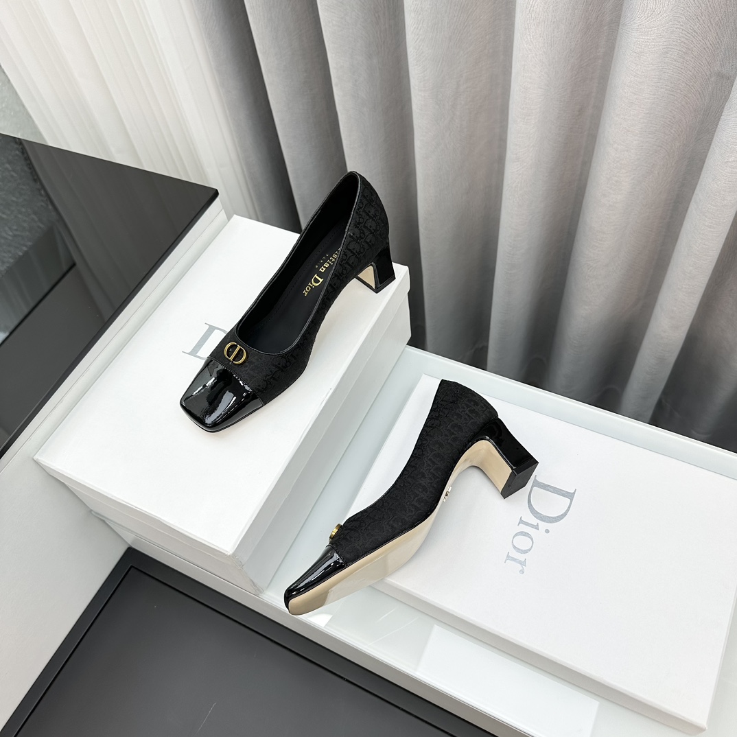 Bagsaaa D10r Oblique Black Heels 03