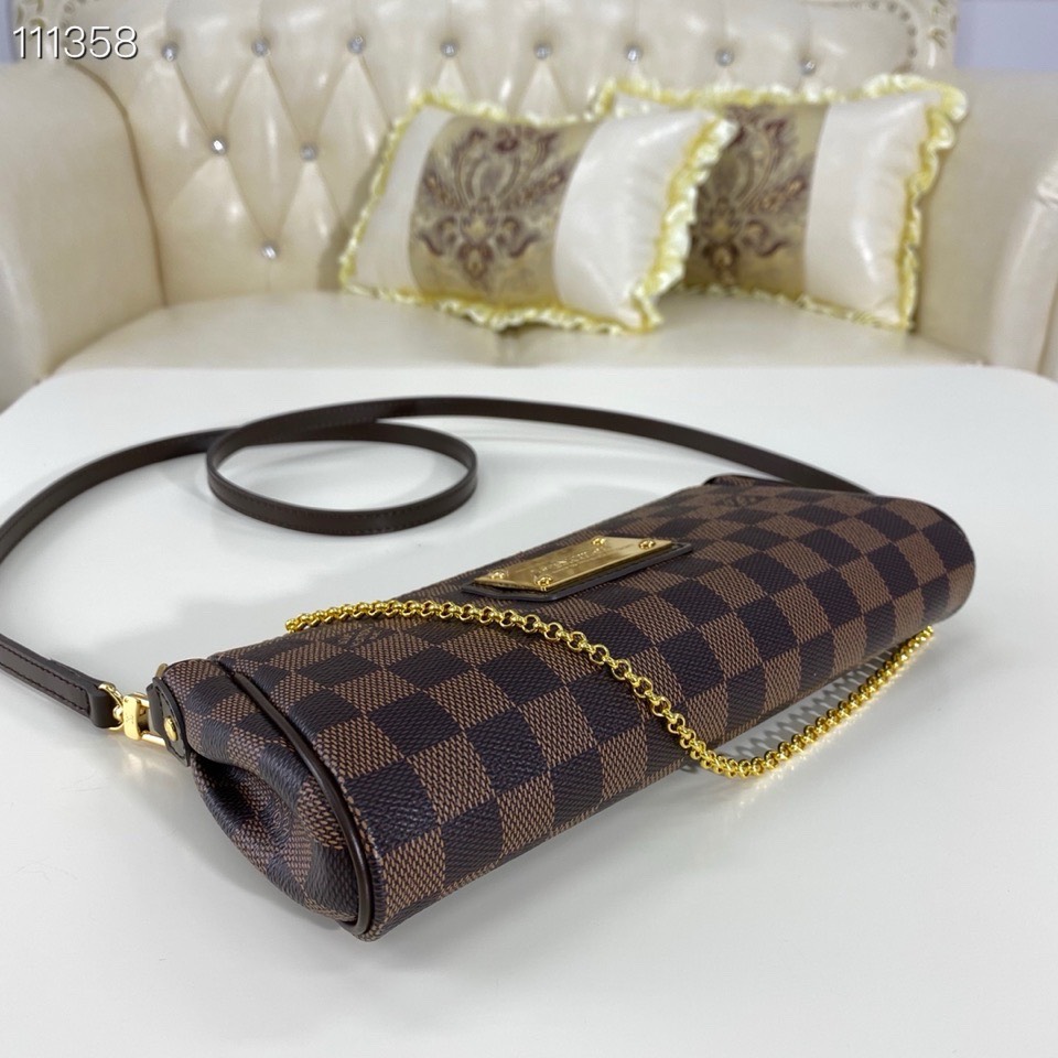 Bagsaaa L0vis Vvtt0n Eva Damier Ebene Bag - 25x4x13cm