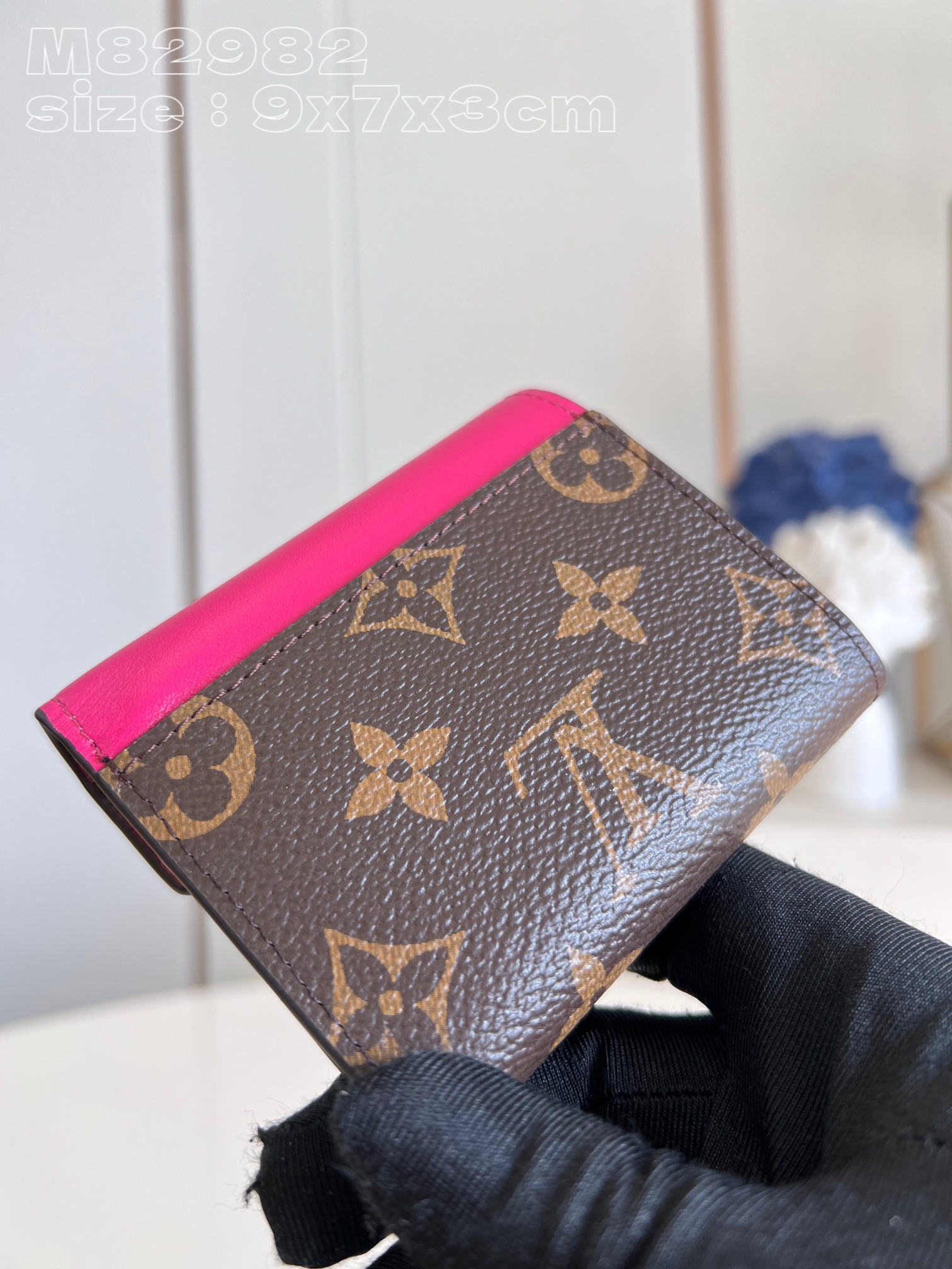 Bagsaaa L0vis Vvtt0n Zoe Monogram Canvas Wallet
