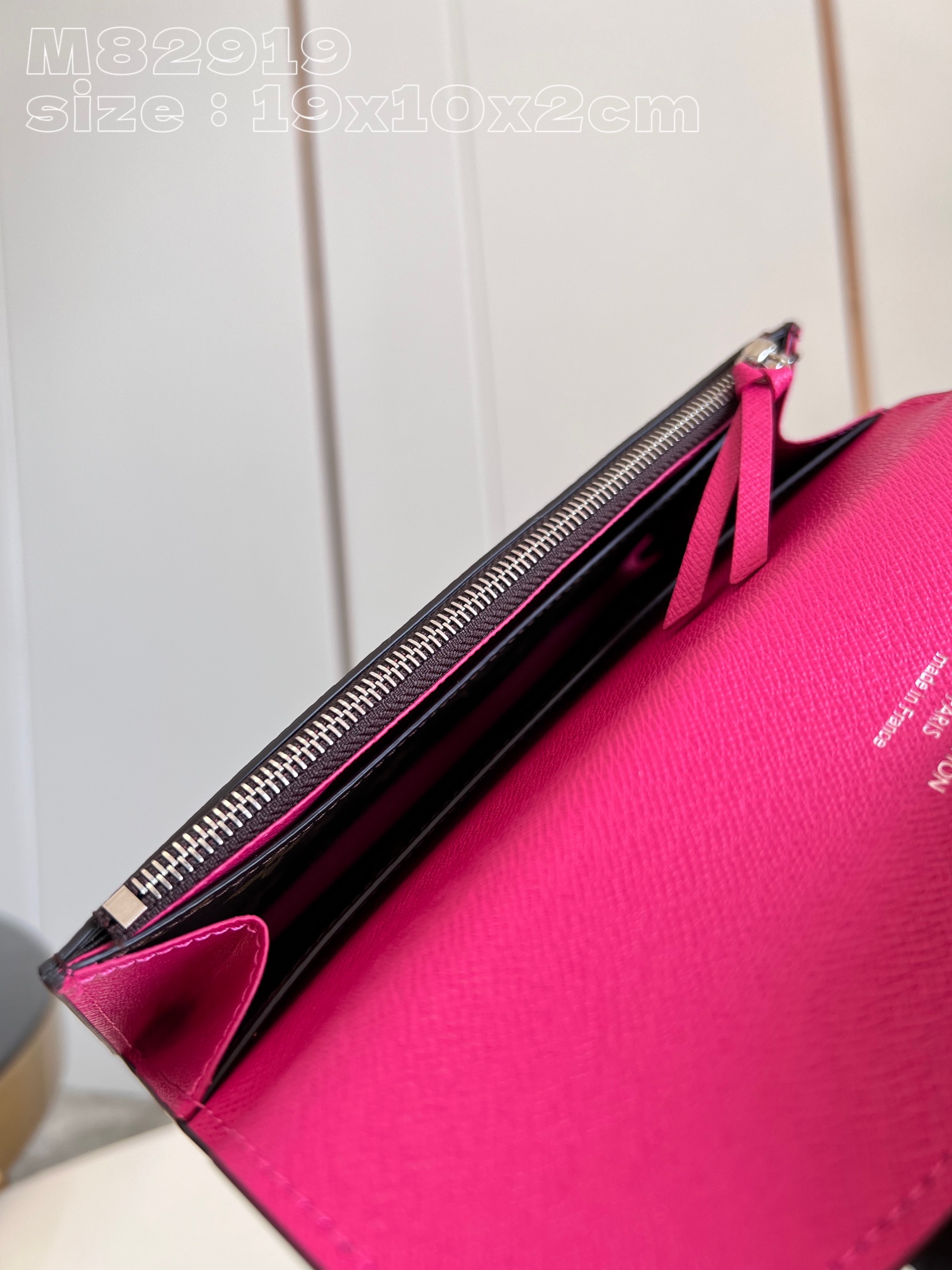 Bagsaaa L0vis Vvtt0n Emilie Wallet Pink - 19 x 10 x 2 cm