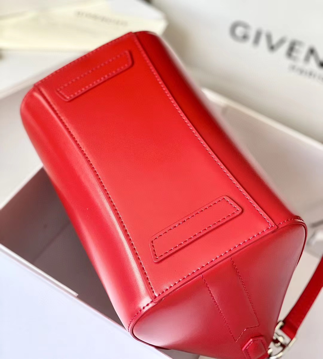 Bagsaaa Givenchy Mini Antigona Red - 22*27*13cm