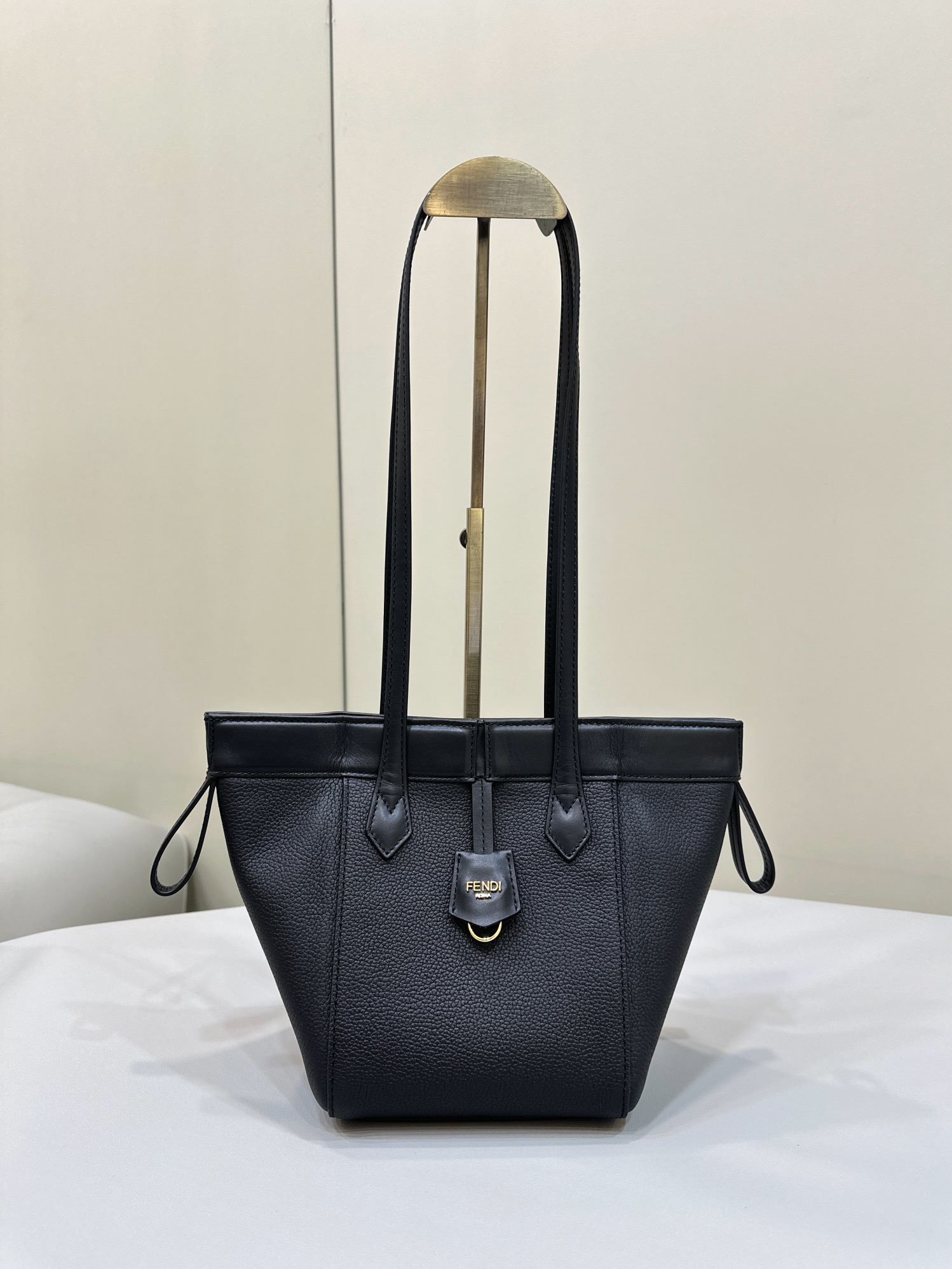 Bagsaaa F**di Origami Mini Black leather bag that can be transformed