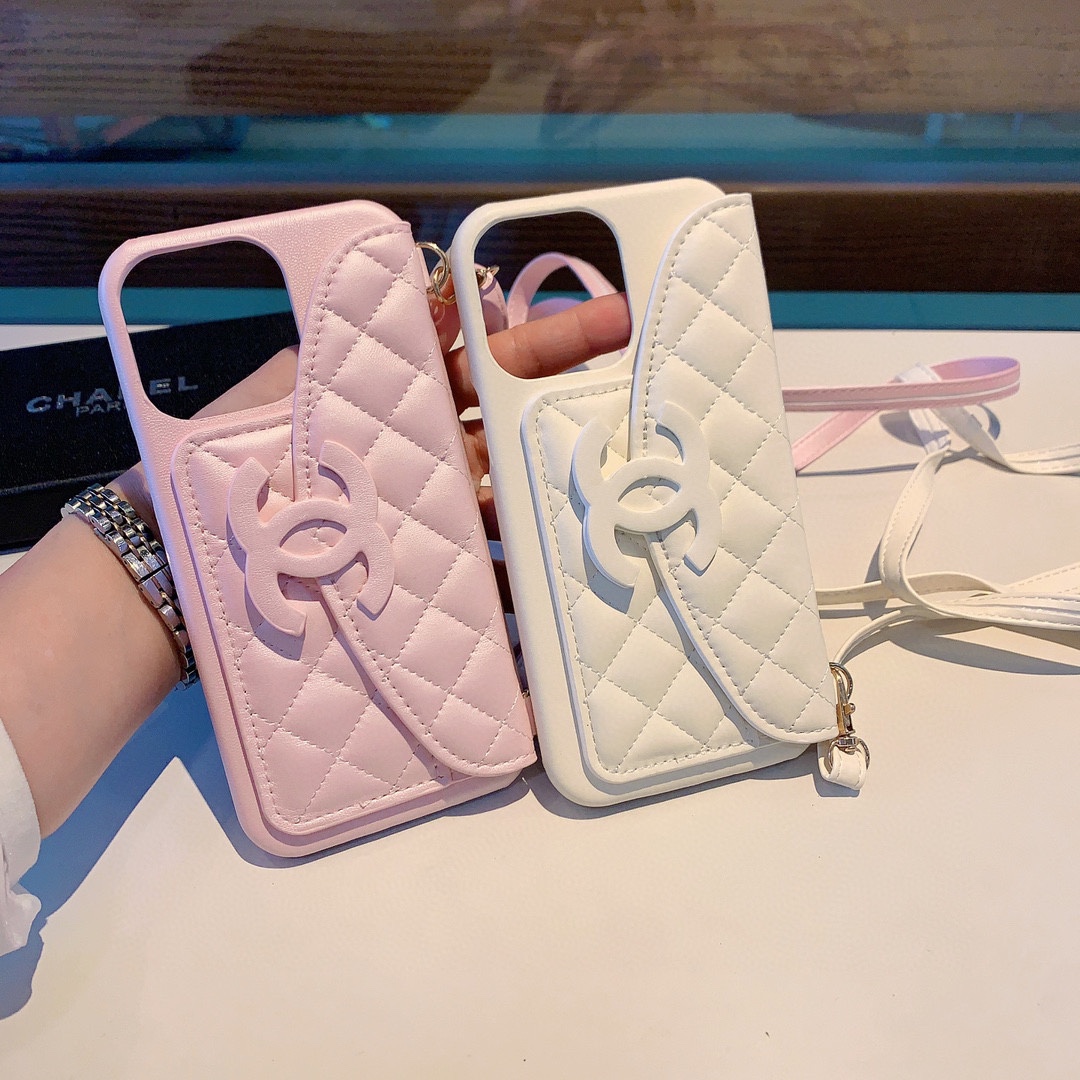 Bagsaaa Ch**el CC Logo Quilted Lambskin Leather