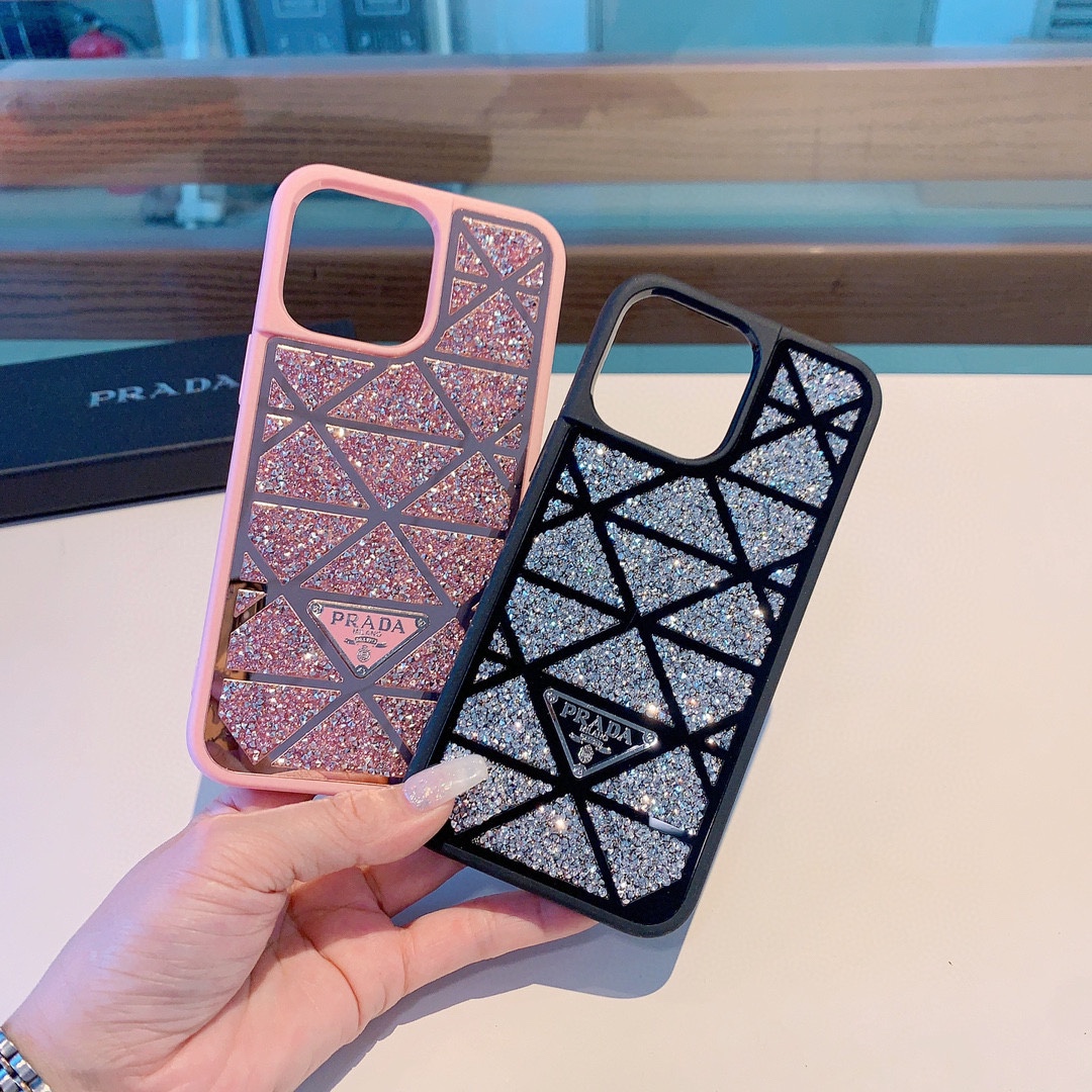 Bagsaaa Pra*a Crystal Phone Case 02