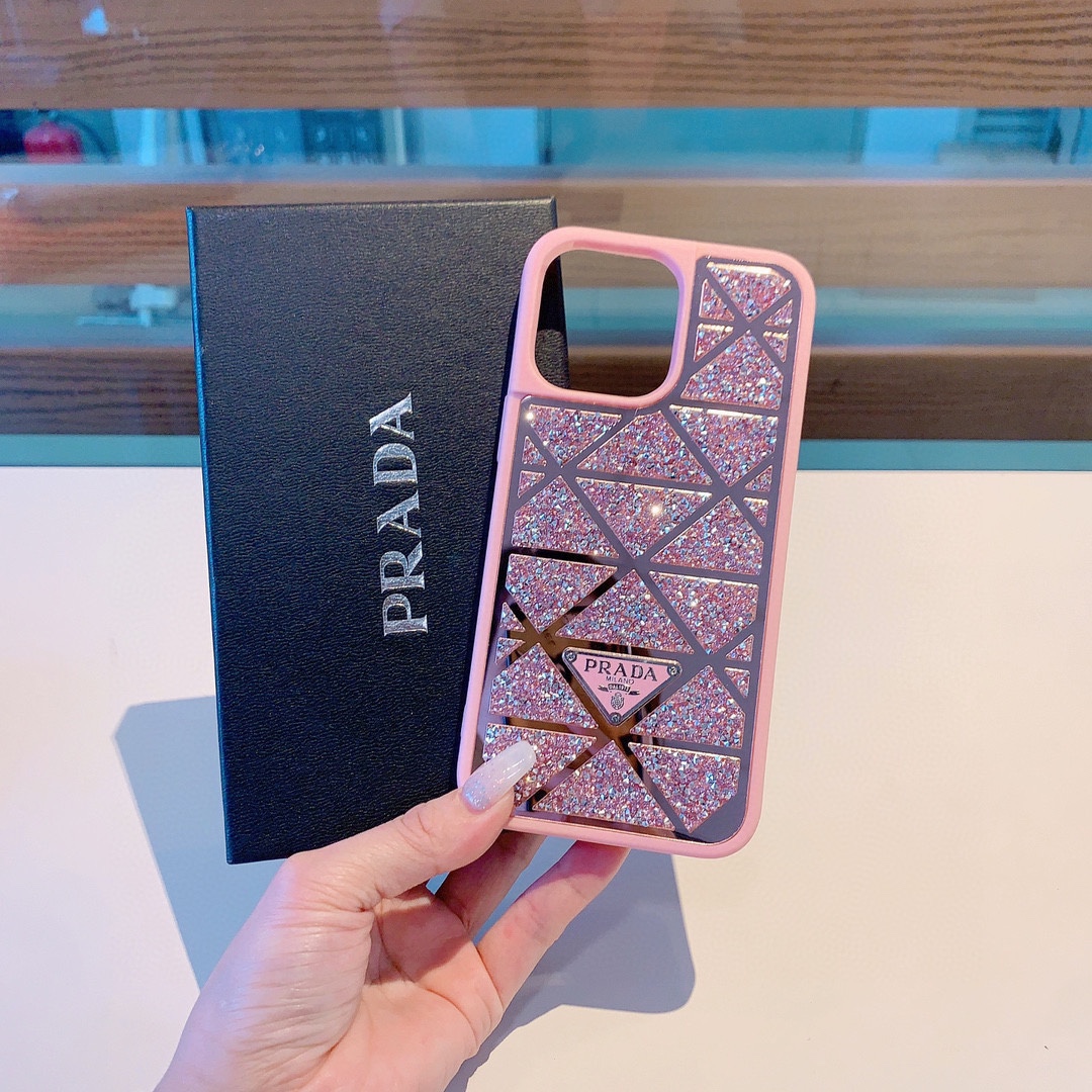 Bagsaaa Pra*a Crystal Phone Case 02