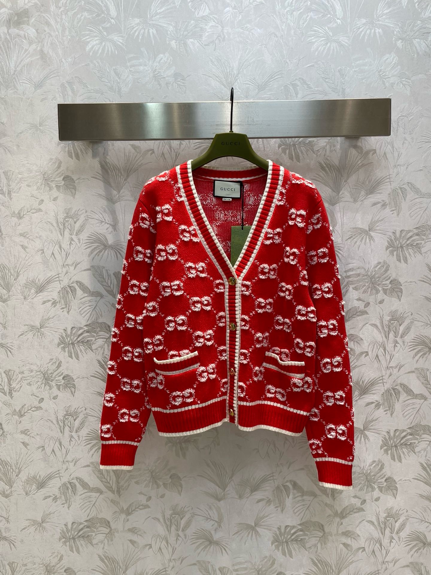 Bagsaa Gvc*1 Red Cardigan