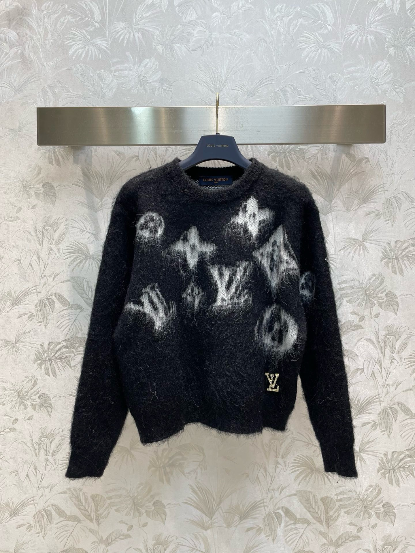 Bagsaaa L0vis Vuitoon Sweatshirt Black