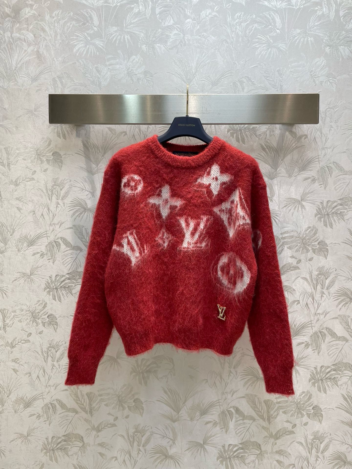 Bagsaaa L0vis Vuitoon Sweatshirt Red