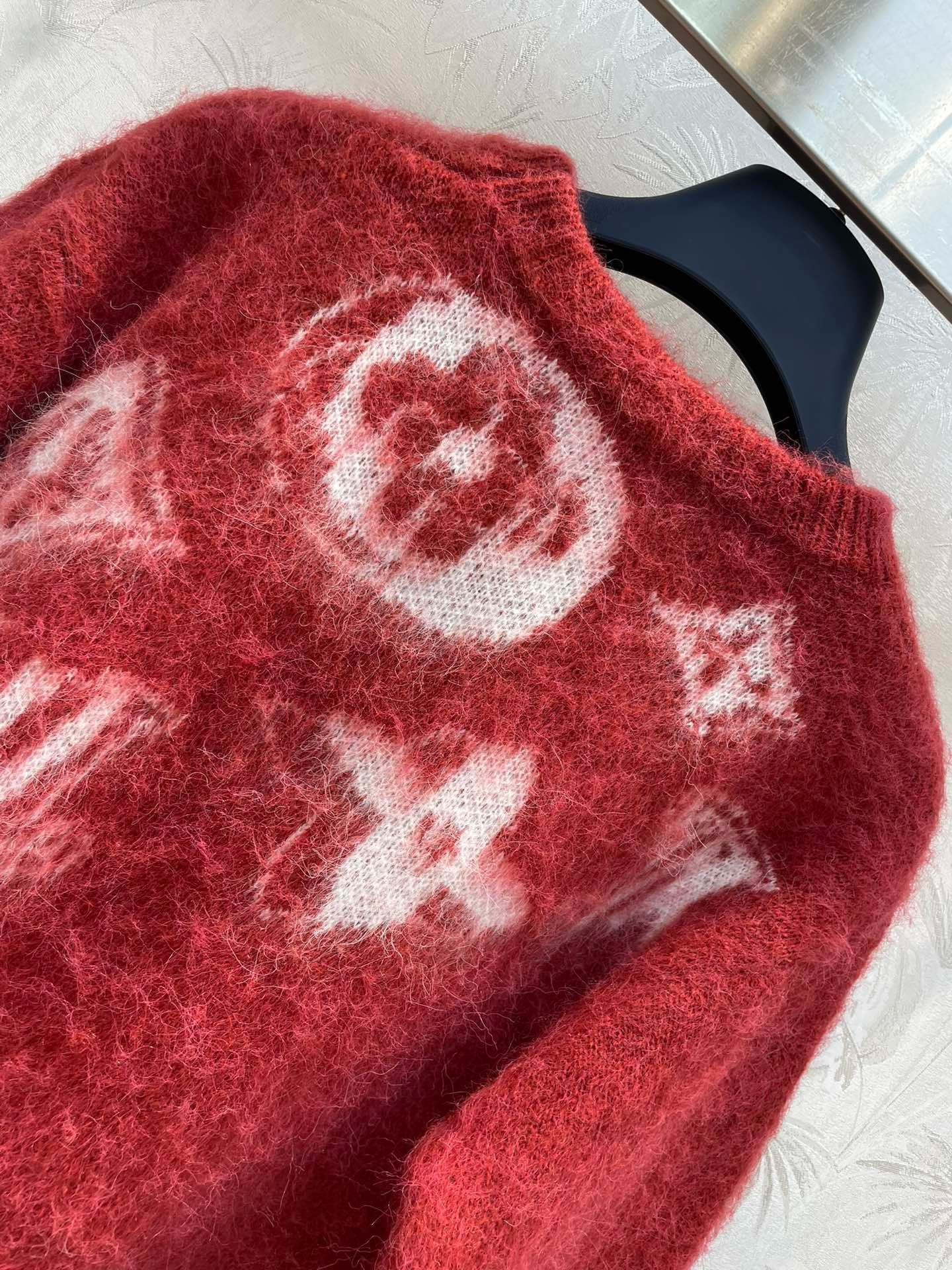 Bagsaaa L0vis Vuitoon Sweatshirt Red