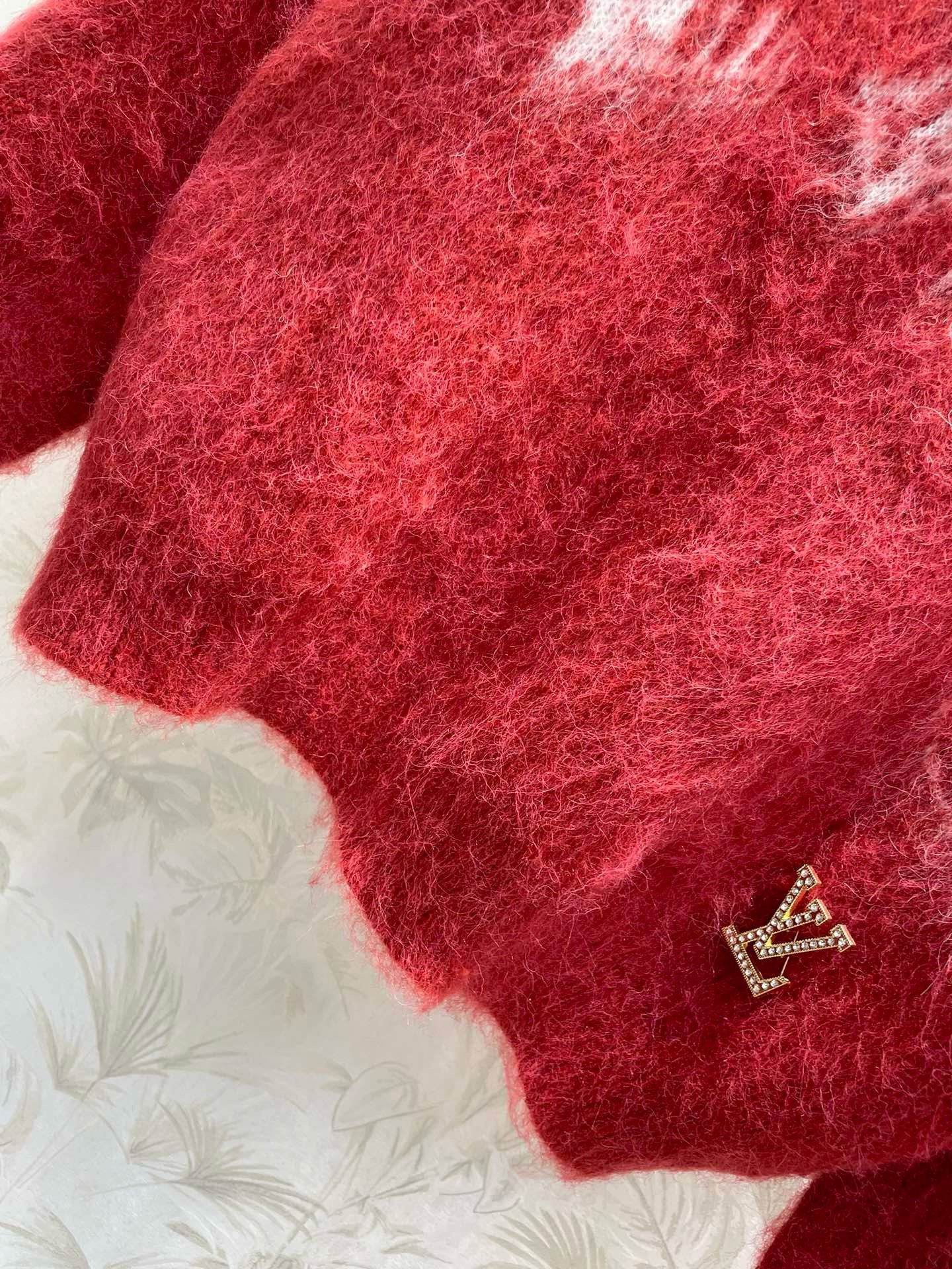Bagsaaa L0vis Vuitoon Sweatshirt Red