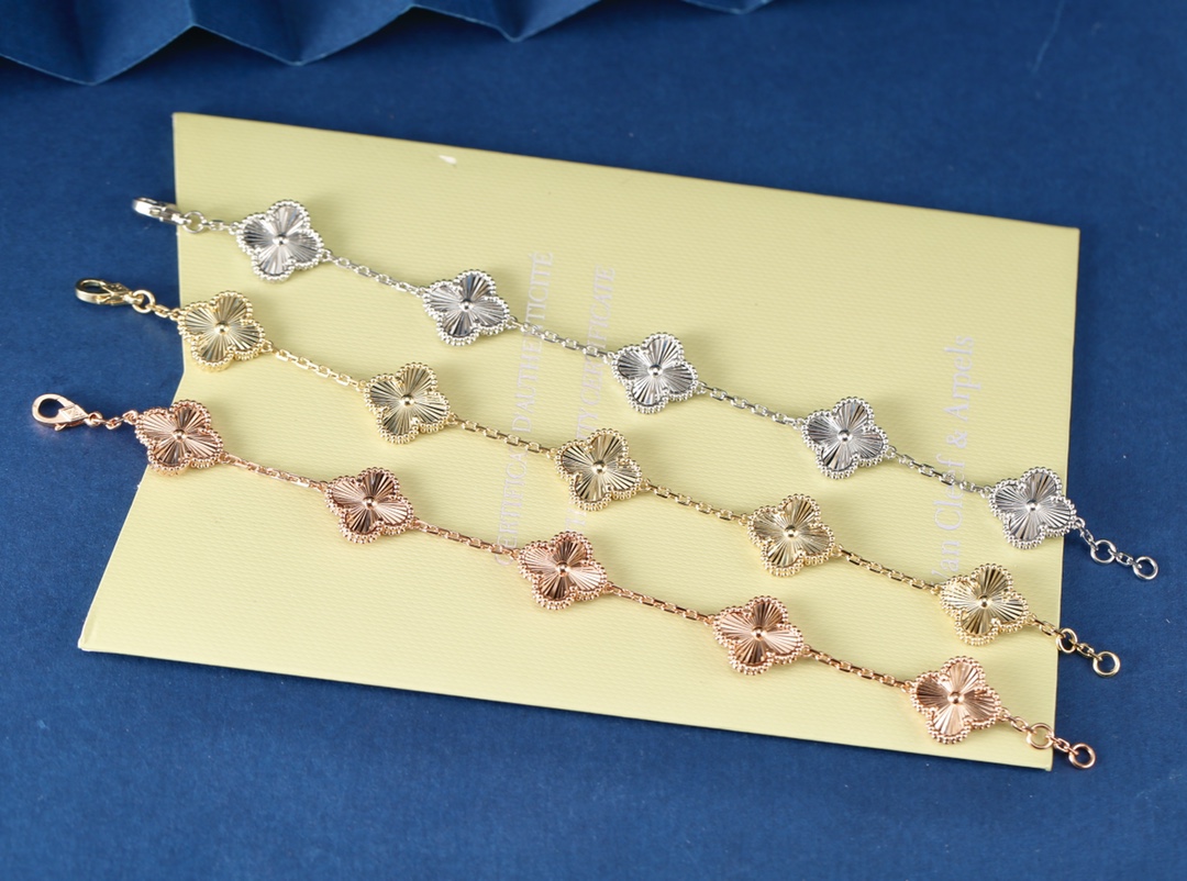 Bagsaaa V*n Cl**f & Arp*1s Alhambra Bracelet 5 motifs