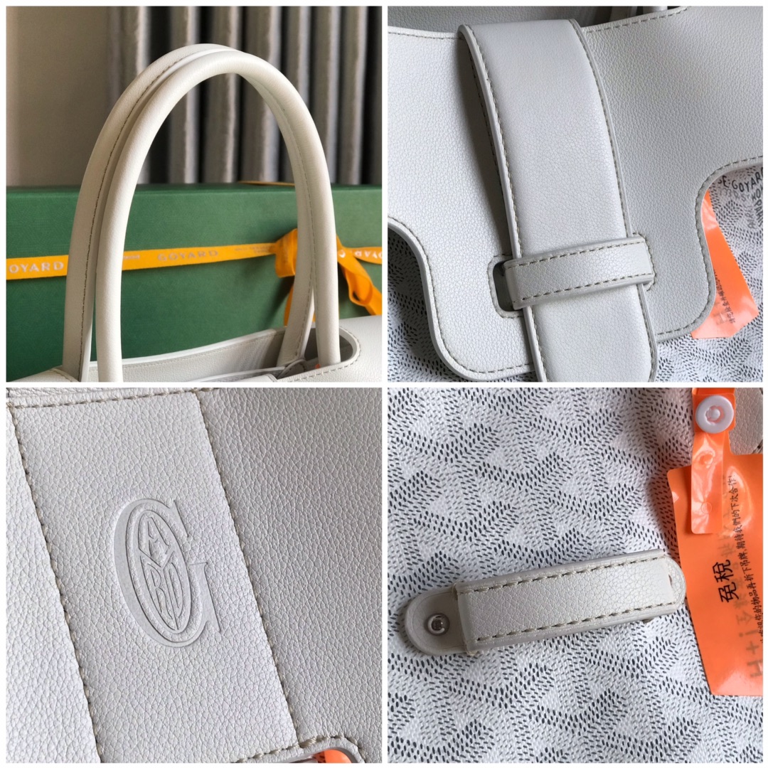 Bagsaaa G09ard White Saigon Bag - 34x18x24cm