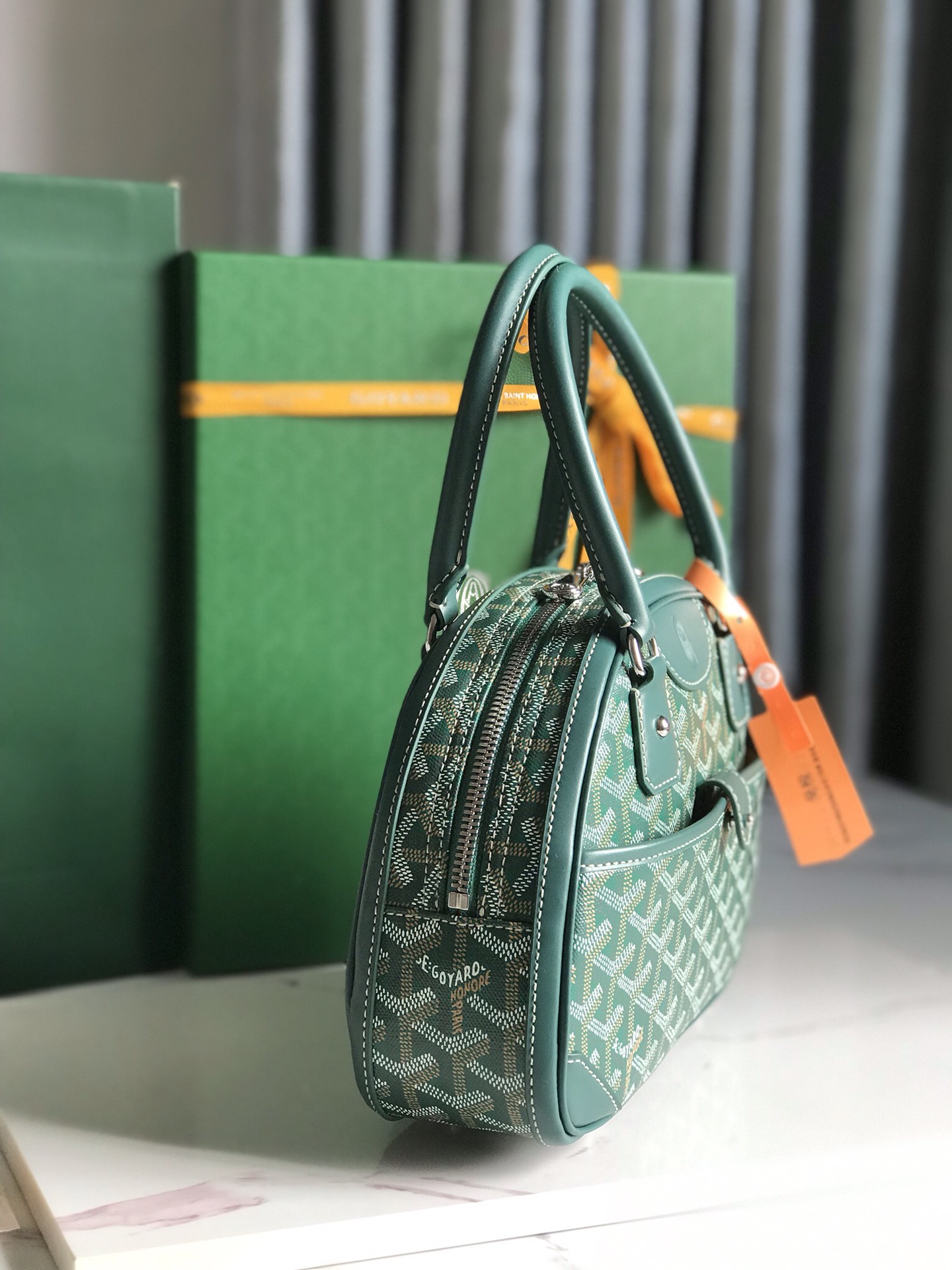 Bagsaaa G09ard Saint Jeanne Green Bag - 26×17×8cm