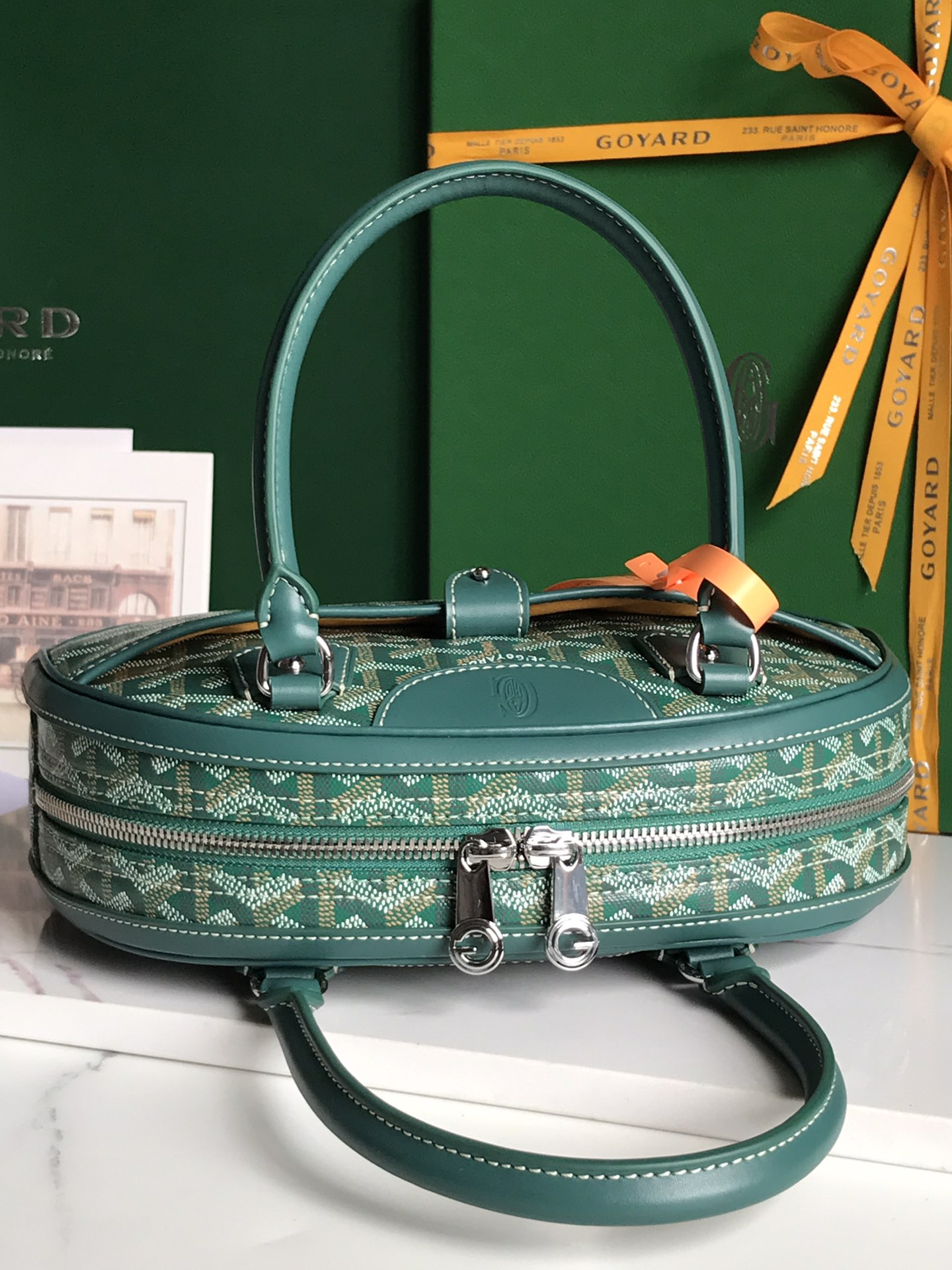 Bagsaaa G09ard Saint Jeanne Green Bag - 26×17×8cm