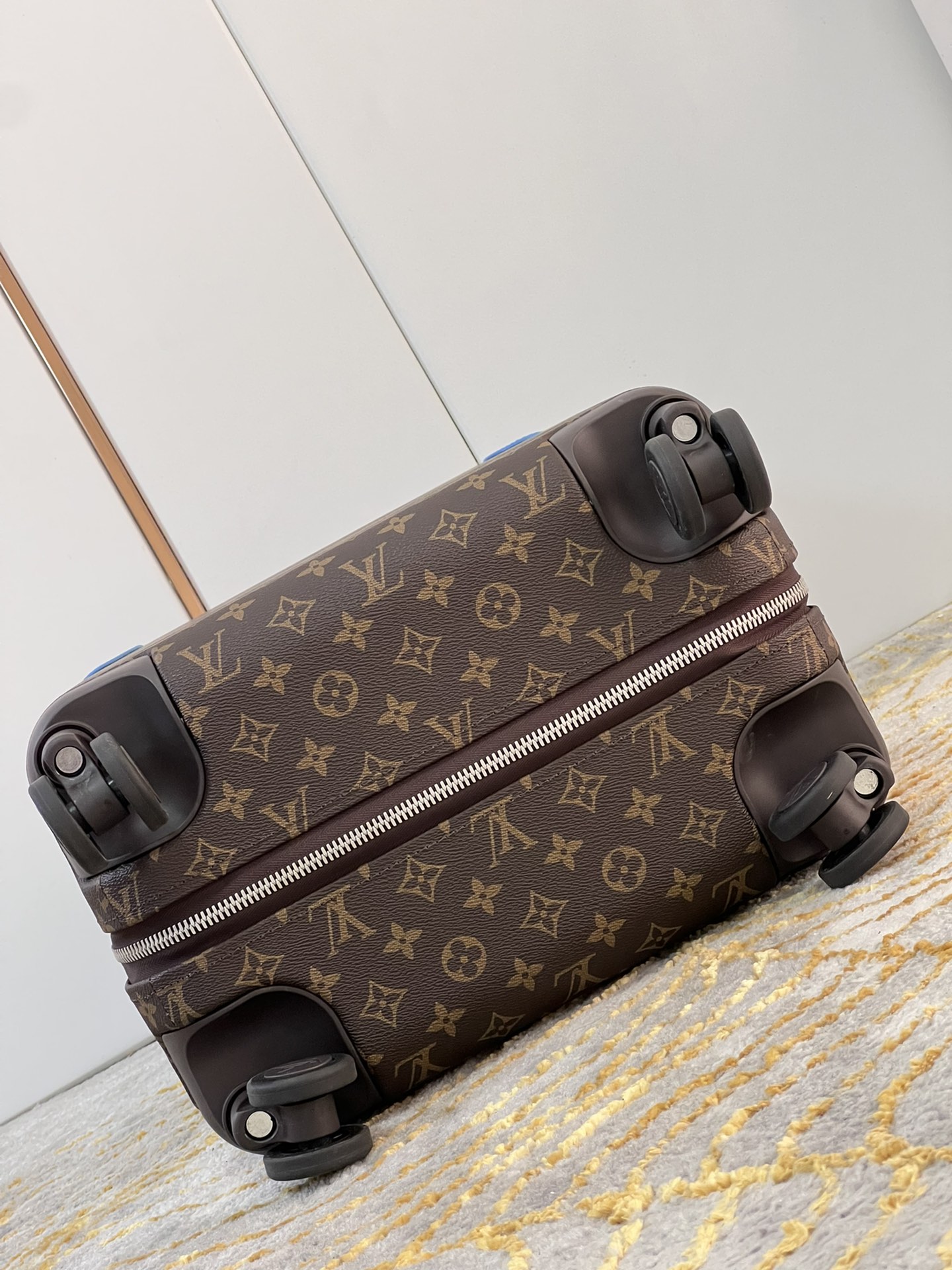 Bagsaaa L0vis Vvtt0n Monogram canvas Rolling Luggage Blue - 35*23*53CM