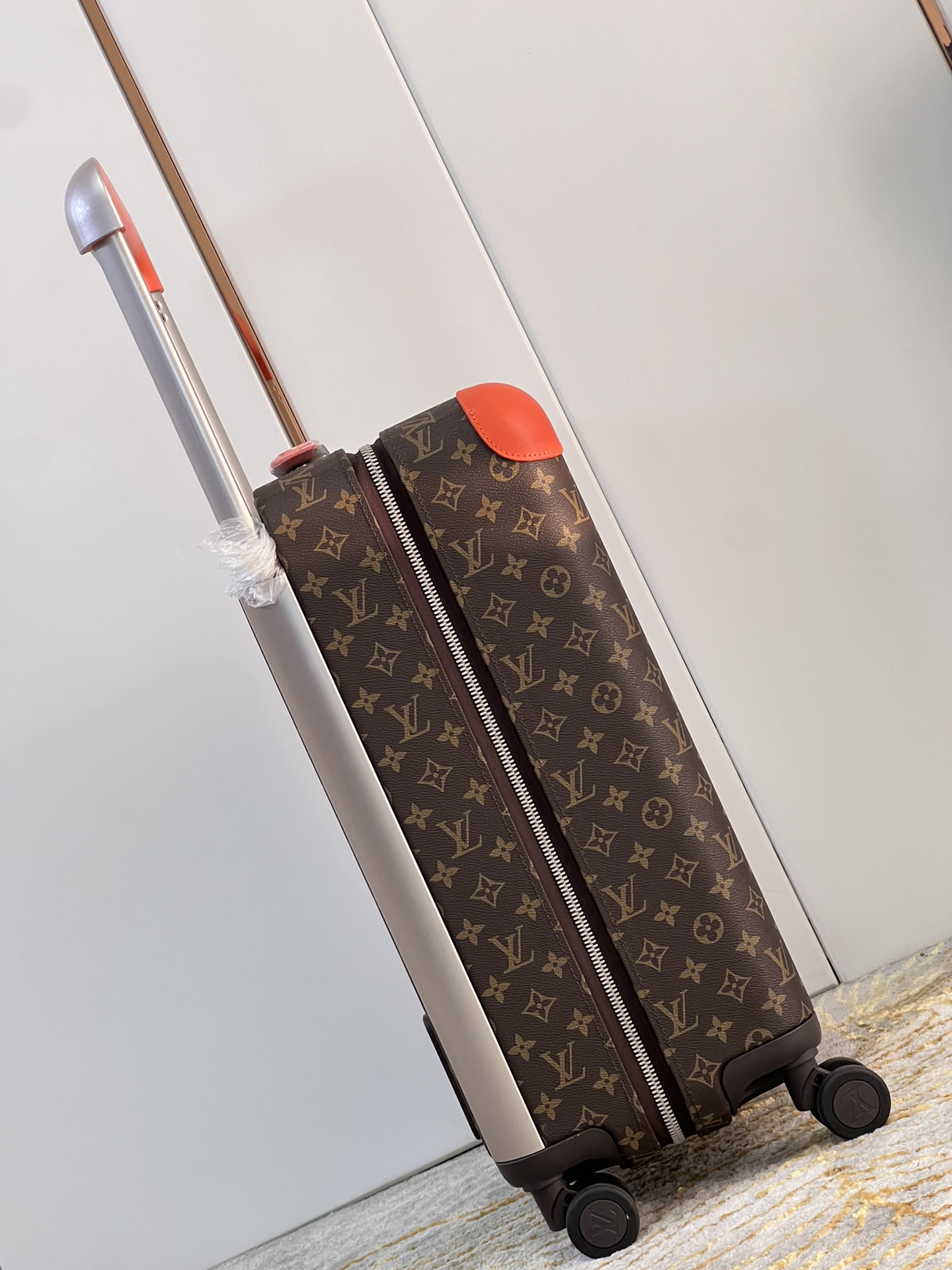 Bagsaaa L0vis Vvtt0n Monogram canvas Rolling Luggage Orange - 35*23*53CM