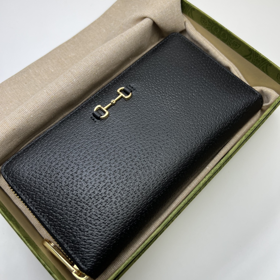 Bagsaaa Gvc*1 Zippy Horsebit Wallet - 19.5*11*3CM