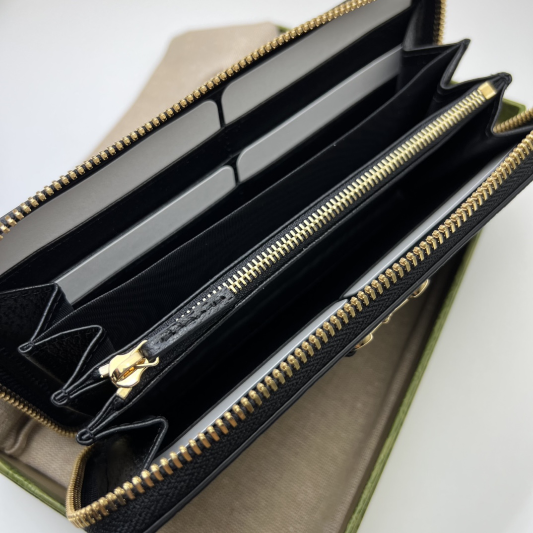 Bagsaaa Gvc*1 Zippy Horsebit Wallet - 19.5*11*3CM