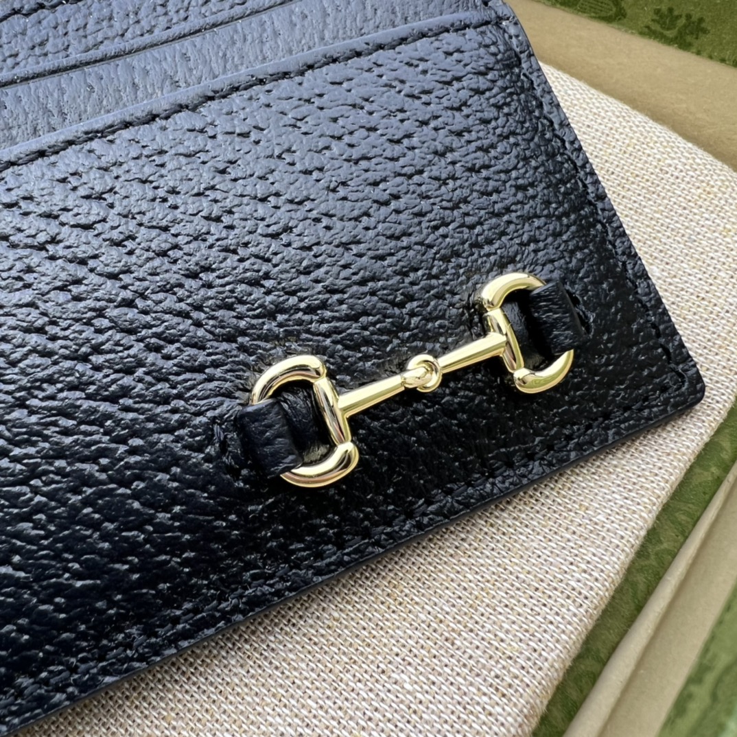 Bagsaaa Gvc*1 Horsebit Card Holder - 10*7CM