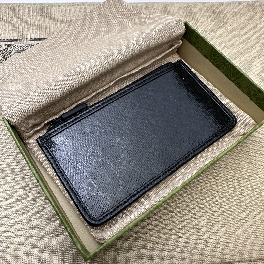 Bagsaaa Gvc*1 Card Holder GG Ebony - 14*7.5CM