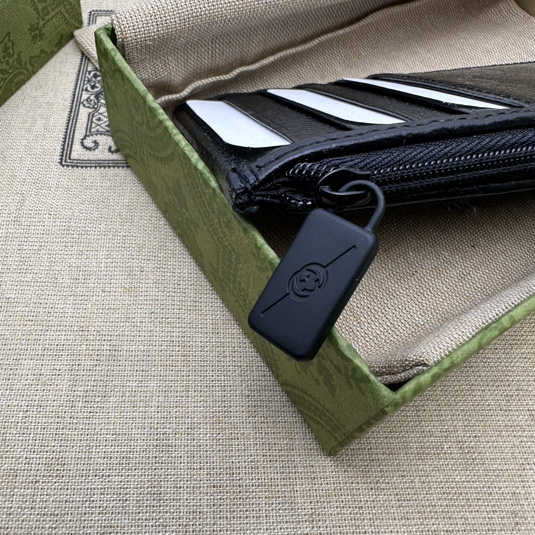 Bagsaaa Gvc*1 Card Holder GG Ebony - 14*7.5CM