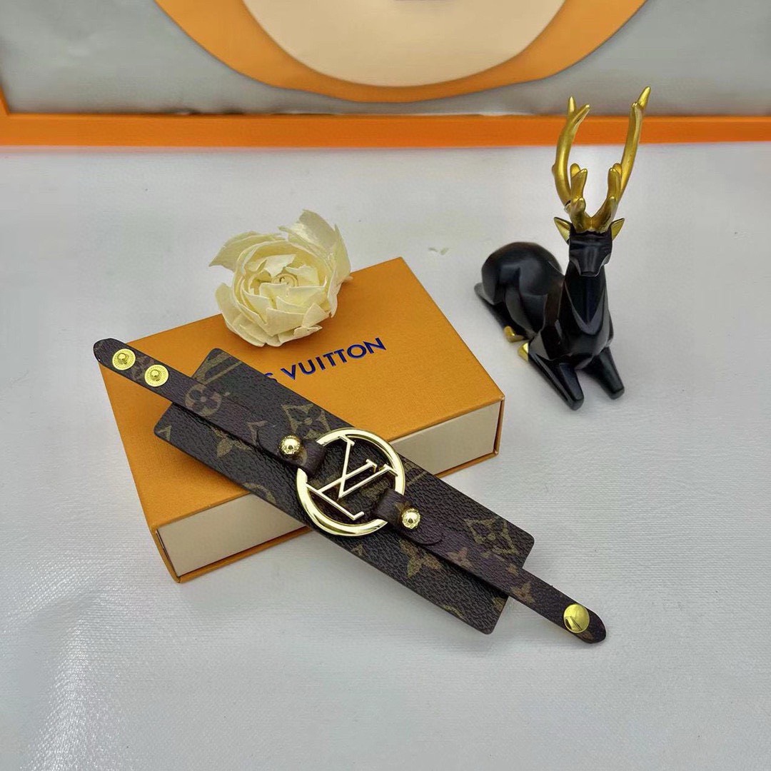 Bagsaaa L0vis Vvtt0n Bijoux BraceletNoir d'occasion