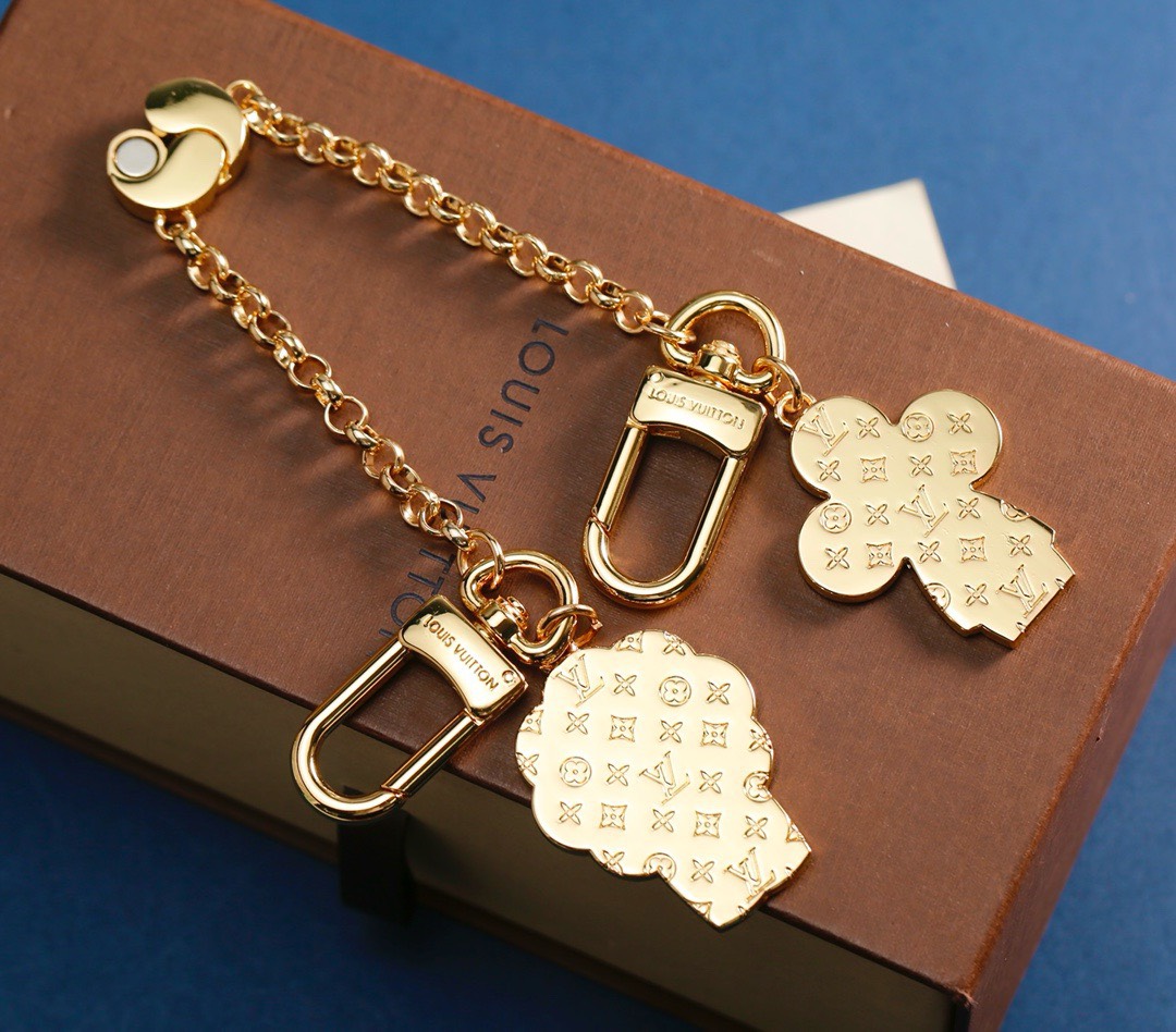 Bagsaaa L0vis Vvtt0n Vivienne And Petula Best Friend Bag Charm And Key Holder