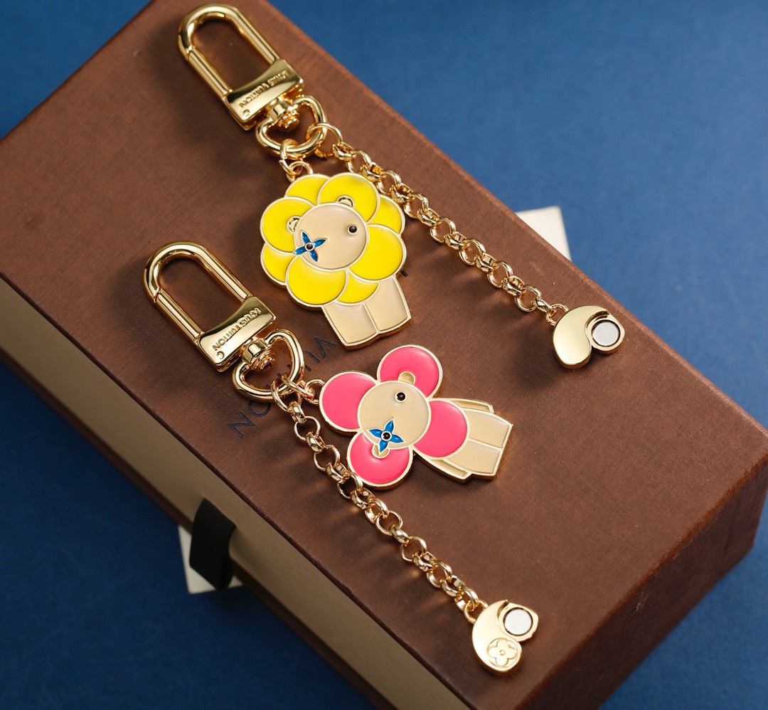 Bagsaaa L0vis Vvtt0n Vivienne And Petula Best Friend Bag Charm And Key Holder